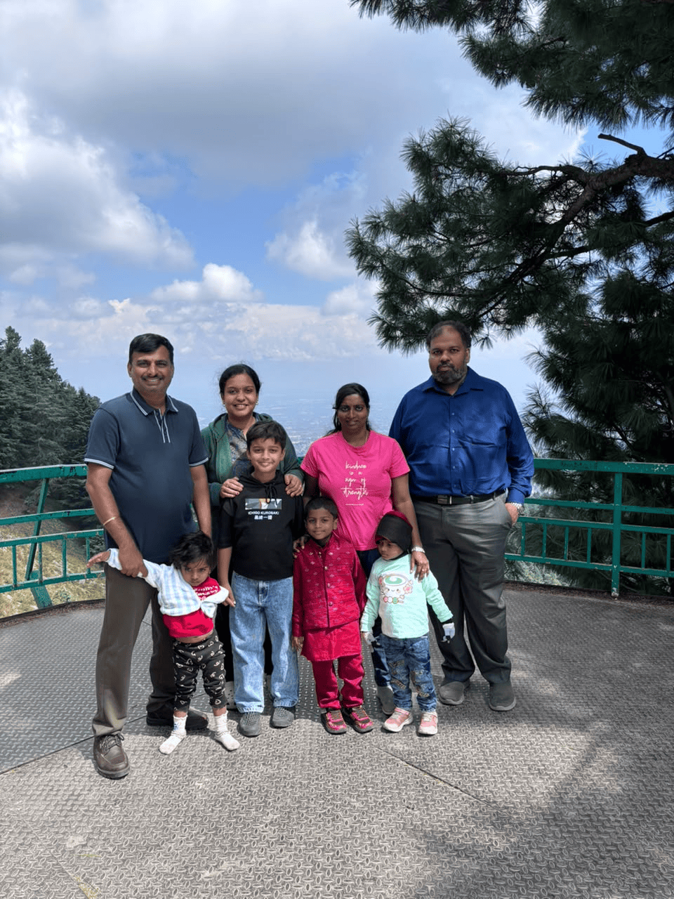 Vaanzo clients during their Srinagar tour